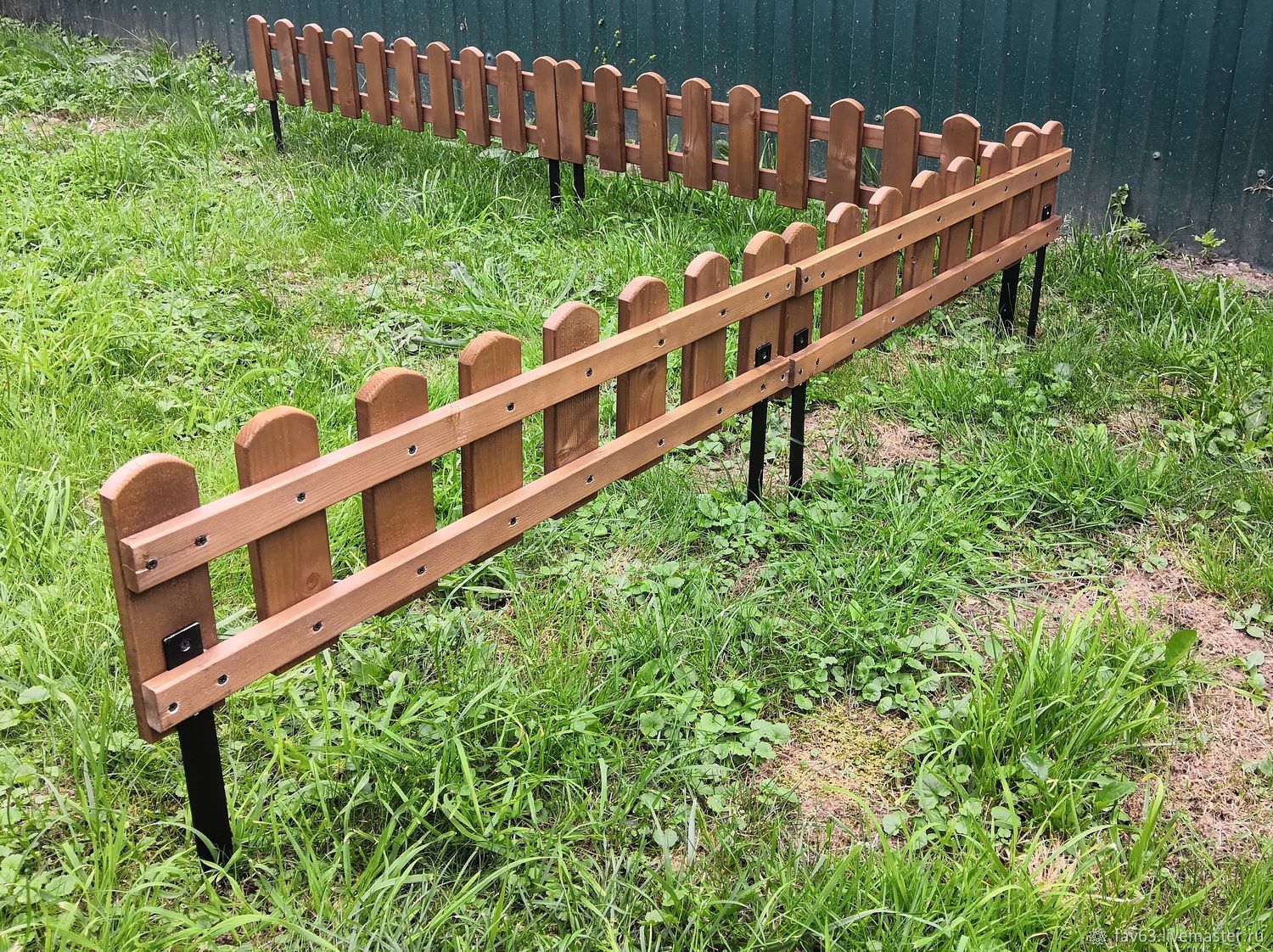 Садовые заборчики для клумб своими руками: 60 простых вариантов